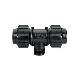 Threaded MaleTee  90°