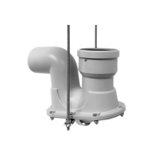 سیفون با دریچه بازدید پوش فیت پروتکت پلی ران